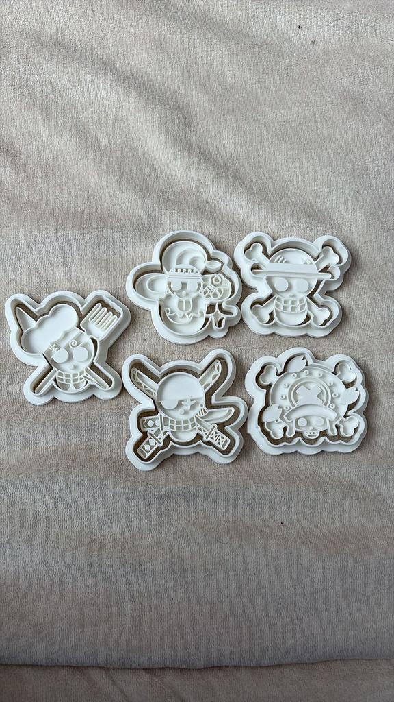 Koekvormpjes piraten, Ophalen of Verzenden, Zo goed als nieuw, Taarten of Cupcakes, Bakvorm