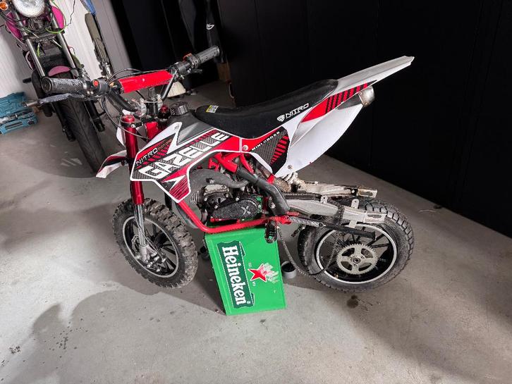 Nitro Gazelle pitbike / mini cross, Fietsen en Brommers, Minibikes, Midibikes en Pitbikes, Gebruikt, Pitbike, Ophalen