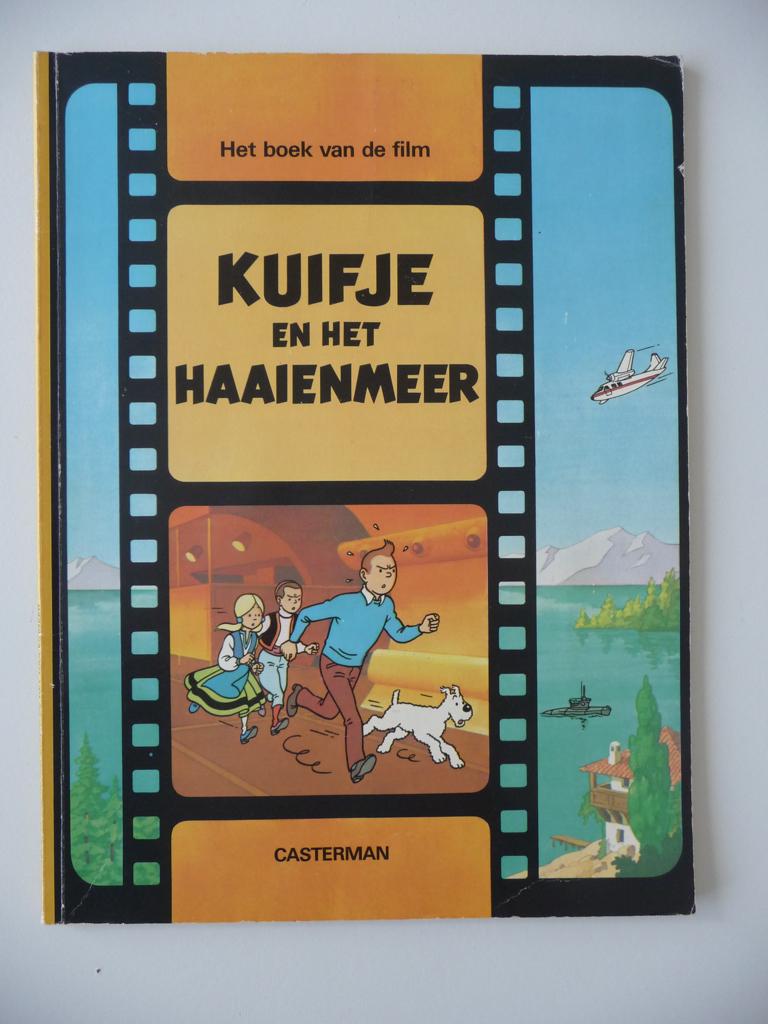Stripboek KUIFJE EN HET HAAIENMEER - 1973, Eén stripboek, Ophalen of Verzenden, Gelezen