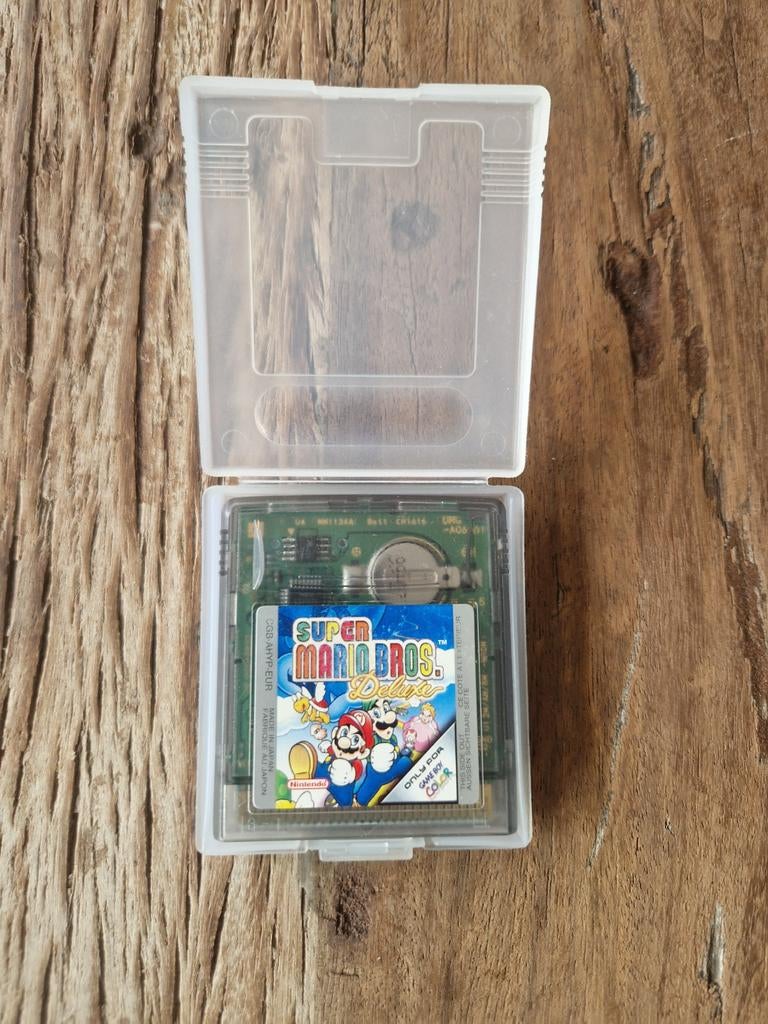 Super Mario Bros. Deluxe - Game Boy Color, Spelcomputers en Games, Games | Nintendo Game Boy, Gebruikt, 1 speler, Ophalen of Verzenden