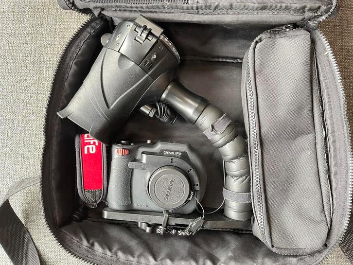 Professionele SeaLife DC1400 onderwater camera set, Watersport en Boten, Duiken, Zo goed als nieuw, Onderwaterhuis of Camera, Ophalen of Verzenden