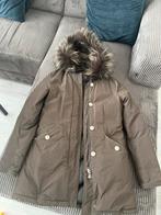 Woolrich winterjas dames, maat S, Ophalen, Gedragen, Maat 36 (S), Bruin