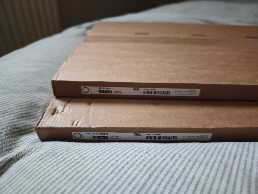 IKEA SELSVIKEN 2x kastdeuren BESTA 60x38 cm Nieuw in doos, Huis en Inrichting, Hoogglans, Nieuw, Minder dan 100 cm, 25 tot 50 cm