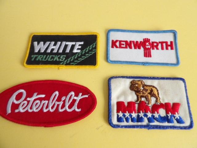 GEBORDUURDE VRACHTWAGEN EMBLEMEN, Ophalen of Verzenden, Gebruikt, Overige applicaties