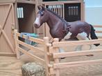 Mooie Clydesdale merrie - Schleich figuur 13809, Verzamelen, Dierenverzamelingen, Ophalen of Verzenden, Zo goed als nieuw, Paard