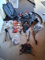 Partij fiets onderdelen ursus zadels bellen lichten tas, Ophalen