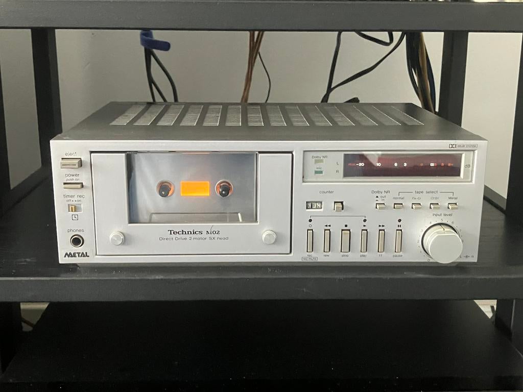 Technics RS-M02 cassettedeck, Ophalen of Verzenden, Enkel, Overige merken, Tiptoetsen