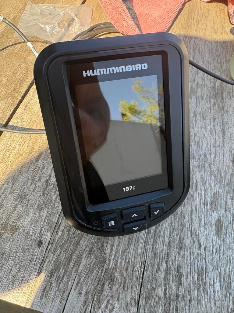 Humminbird PiranhaMAX 197c Fishfinder - Compacte Dieptemeter, Ophalen of Verzenden, Gebruikt, Overige typen