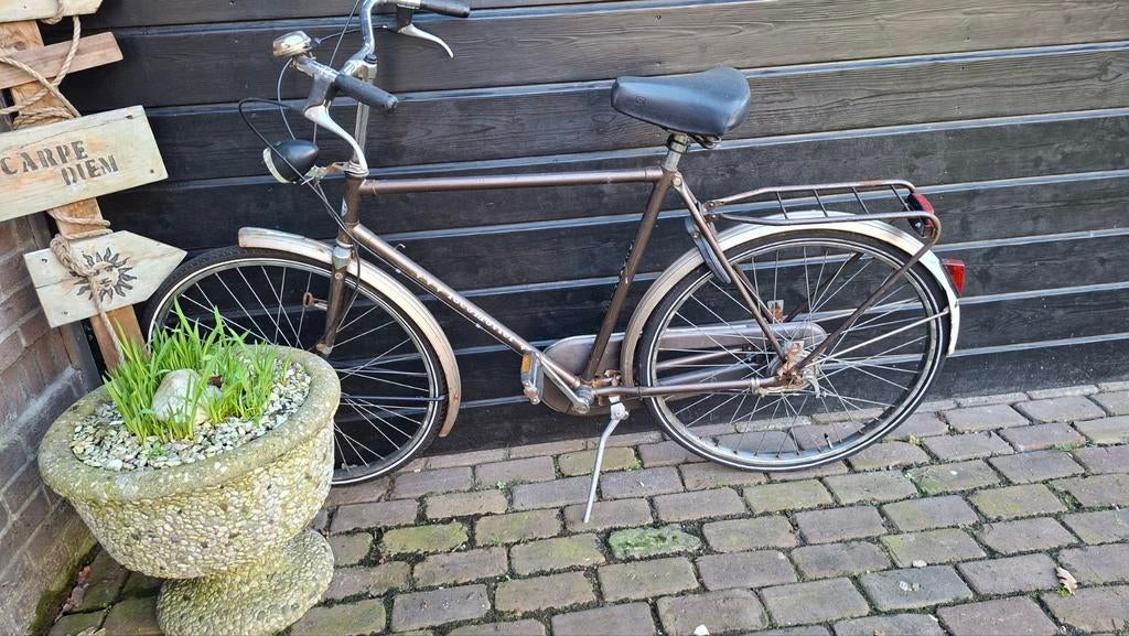 Herenfiets ,stationsfiets., Ophalen of Verzenden, Gebruikt, Versnellingen