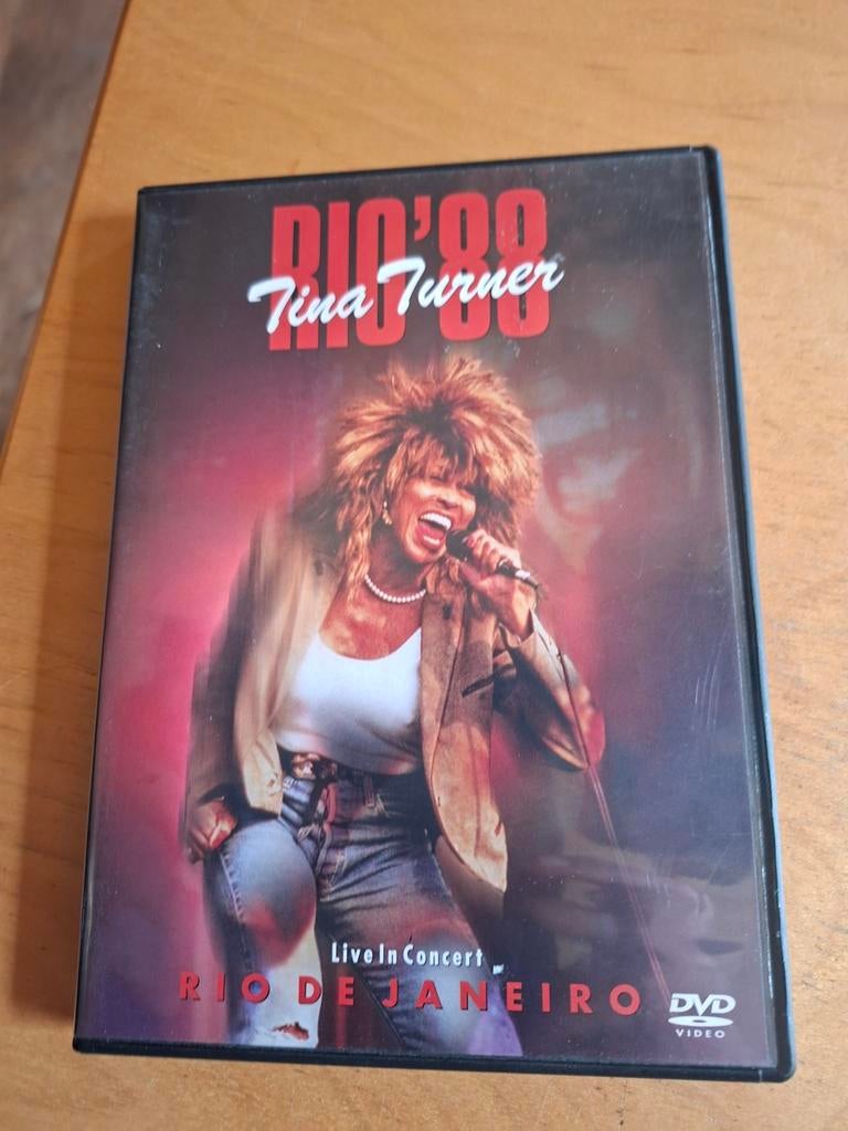 Tina Turner - Rio '88 Live In Concert DVD, Alle leeftijden, Ophalen of Verzenden, Zo goed als nieuw, Muziek en Concerten