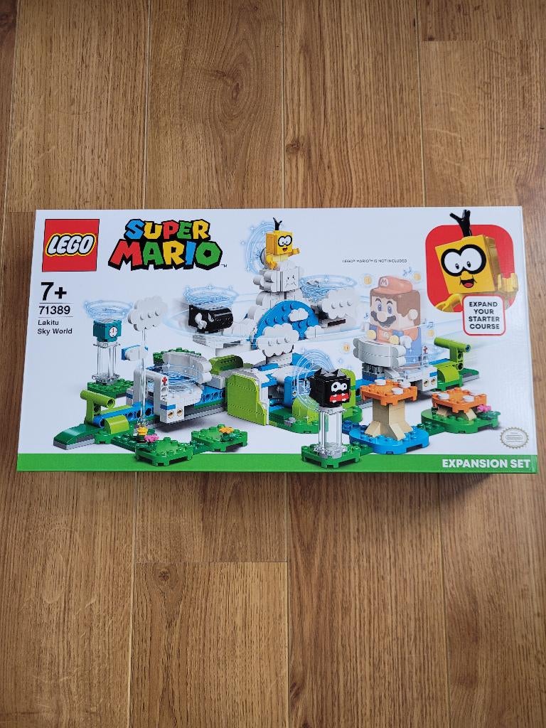 Lego Super Mario Lakitu's Wolkenwereld 71389 Nieuw in doos, Overige thema's, Lego, Nieuw, Ophalen of Verzenden