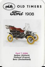 A644 autokaartje ford t ( usa ) 1908, Verzamelen, Ophalen of Verzenden, Zo goed als nieuw, Auto's