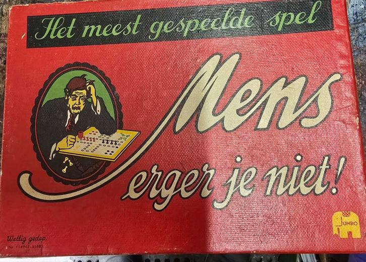 Mens erger je niet, Verzamelen, Speelgoed, Gebruikt, Ophalen of Verzenden