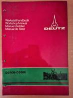 Werkplaatshandboek versnellingsbak Deutz D2506 - D5506, Ophalen of Verzenden, Gelezen, Tractor en Landbouw