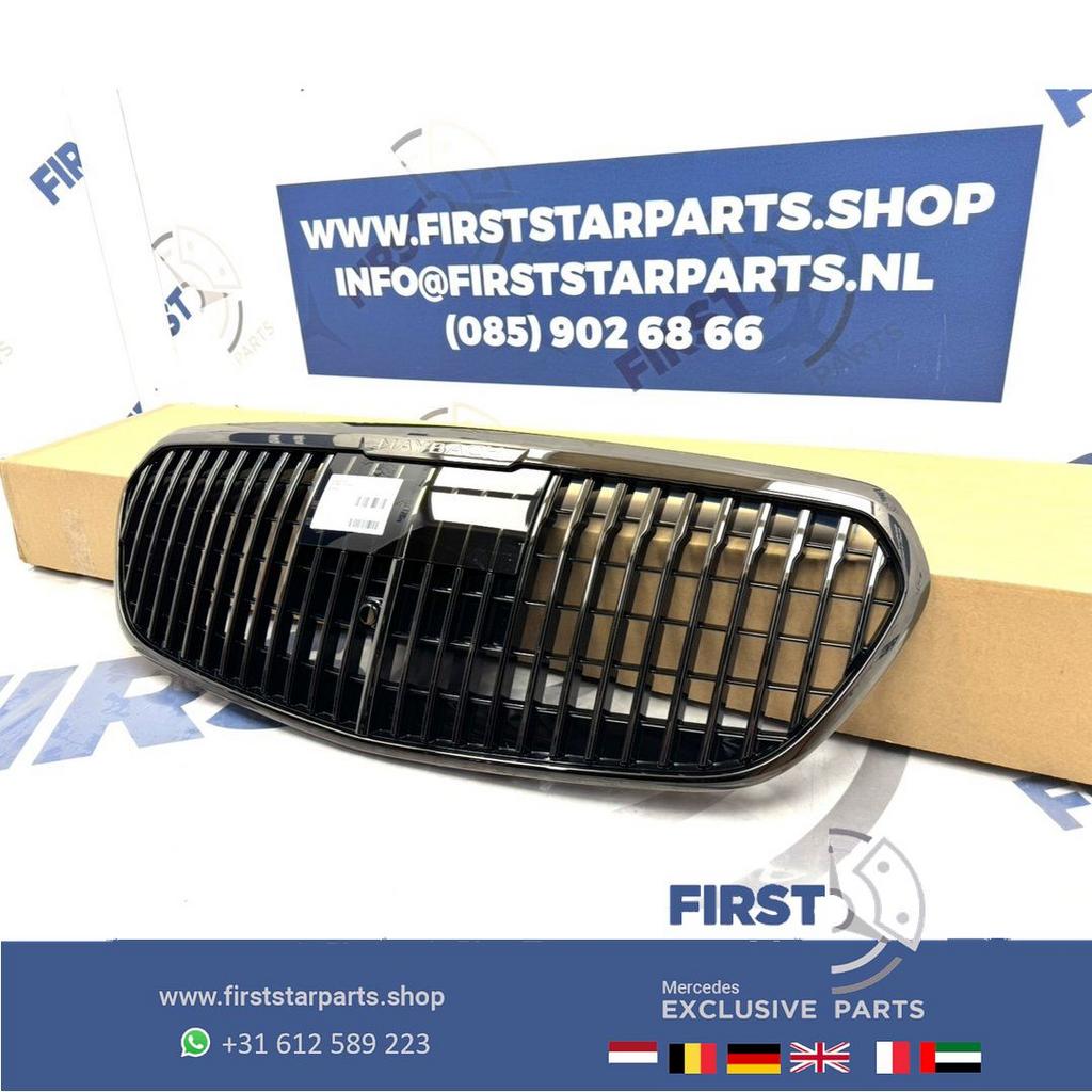 W223 MAYBACH BUMPER GRIL S KLASSE ORIGINEEL A2238801303 MERC, Gebruikt, -, Ophalen of Verzenden, -