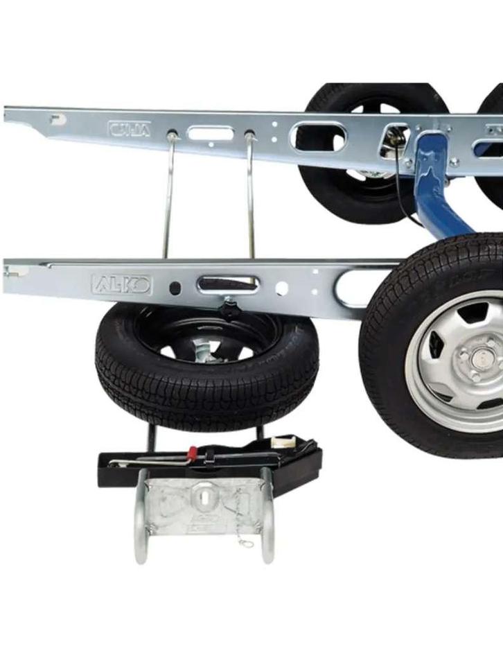 AL-KO type A reservewielhouder 105-125cm, Caravans en Kamperen, Caravan accessoires, Nieuw, Ophalen