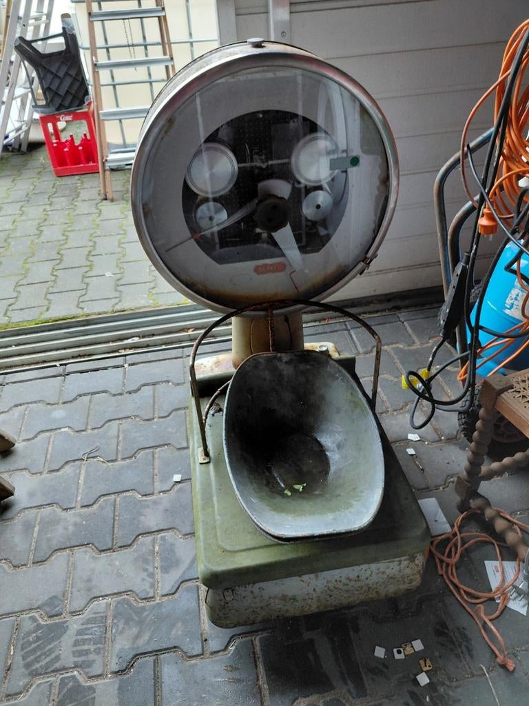 Oude Berkel weegschaal - moet nagekeken worden, Ophalen