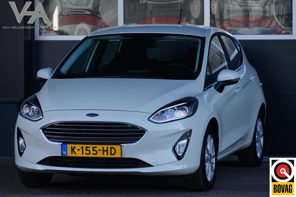 Ford Fiesta 1.0 EcoBoost Titanium NL, CarPlay, clima, cruise, Voorwielaandrijving, Gebruikt, Euro 6, 1064 kg