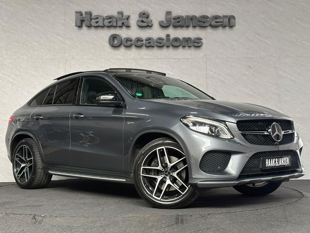 Mercedes-Benz GLE-klasse Coupé AMG 43 4MATIC Pano H&K 360*, Auto's, Mercedes-Benz, Gebruikt, Zwart, 2995 cc, Bedrijf