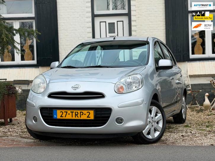 Nissan Micra 1.2 DIG-S Connect Edition|Airco|Navi|Bluetooth|, Auto's, Nissan, Bedrijf, Te koop, Micra, ABS, Airbags, Airconditioning