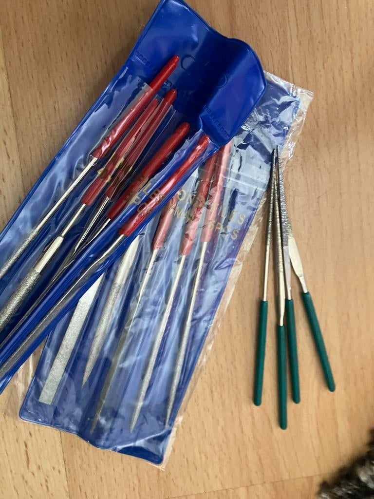 3 x mini vijl, Ophalen of Verzenden, Gebruikt