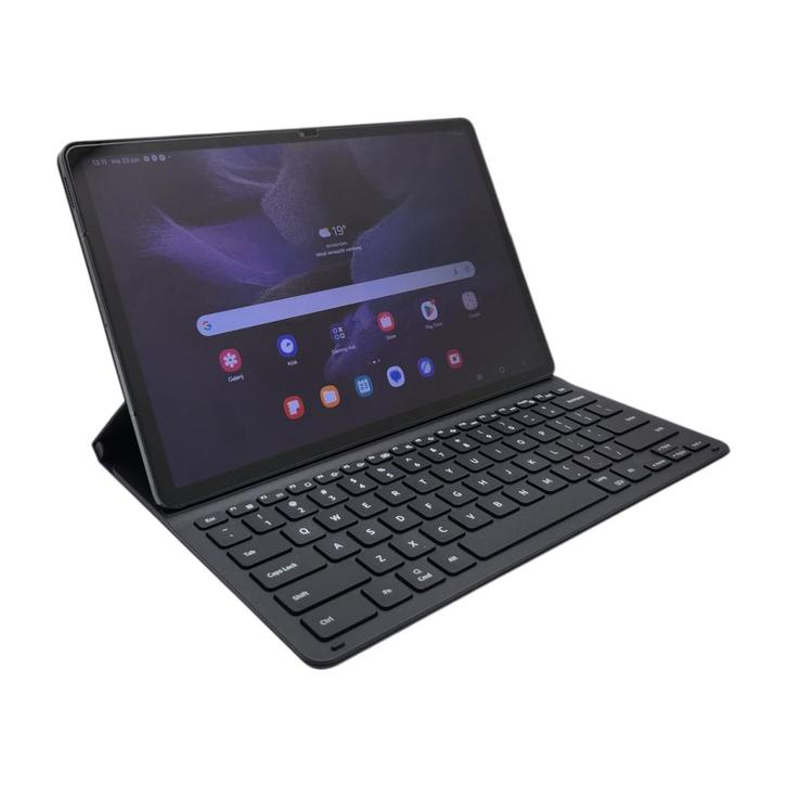 Samsung galaxy tab S7 FE 128GB Zwart | Incl. Book Cover Keyb, Computers en Software, Android Tablets, Zo goed als nieuw