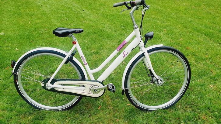 Mooied nette damesfiets/meidenfiets Montego 53cm 3speed, Fietsen en Brommers, Fietsen | Dames | Omafietsen, Gebruikt, 53 tot 56 cm