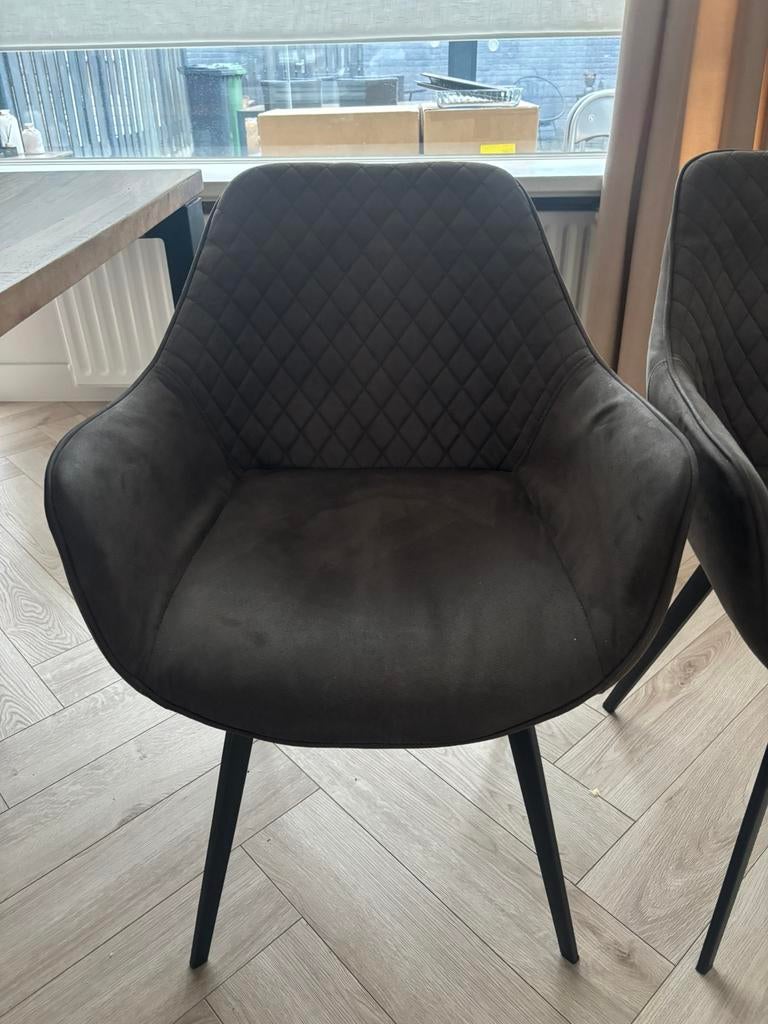 Eetstolen 4 stuks, Huis en Inrichting, Stoelen, Ophalen, Zo goed als nieuw, Vier