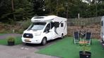 Camper (halfintegraal) Chausson 640 Titanium /Ford chassis, Caravans en Kamperen, Automaat, Luifel, Ringverwarming, Ford