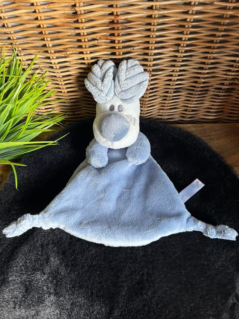 Woezel van woezel en pip knuffeldoekje knuffeldoek knuffel, Ophalen of Verzenden, Zo goed als nieuw, Knuffeldoekje