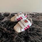 Adidas baby schoentjes wit / roze. Maat 17, Adidas, Schoentjes, Zo goed als nieuw, Verzenden
