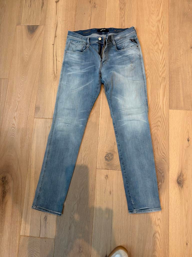 Replay Hyperflex jeans, Ophalen of Verzenden, Gedragen, Blauw, W32 (confectie 46) of kleiner