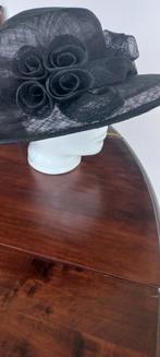 Zomerhoed Zwart Dameshoed, Kleding | Dames, Hoeden en Petten, Ophalen of Verzenden, Zo goed als nieuw, 58 cm (L, 7¼ inch) of meer