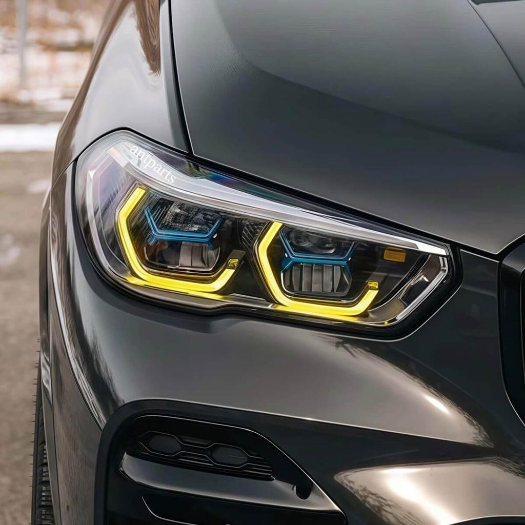 DRL Angel Eyes Modules Geel BMW X5/X6 G05/G06/F95/F96., Ophalen of Verzenden, Gebruikt, BMW