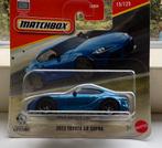 Matchbox Toyota GR Supra blauw, Ophalen of Verzenden, Nieuw, Auto