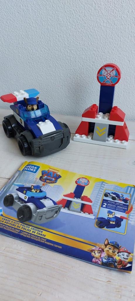 Mega bloks paw patrol Chase €10, Kinderen en Baby's, Speelgoed | Speelgoedvoertuigen, Ophalen of Verzenden