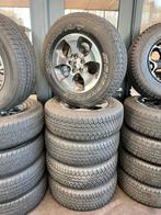 5 Jeep Wrangler JK Sahara velgen + Bridgestone banden, Ophalen, 18 inch, Gebruikt, 255 mm