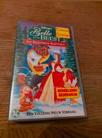 Disney Belle en het Beest Betoverend Kerstfeest videoband, Alle leeftijden, Ophalen of Verzenden, Gebruikt, Tekenfilms en Animatie