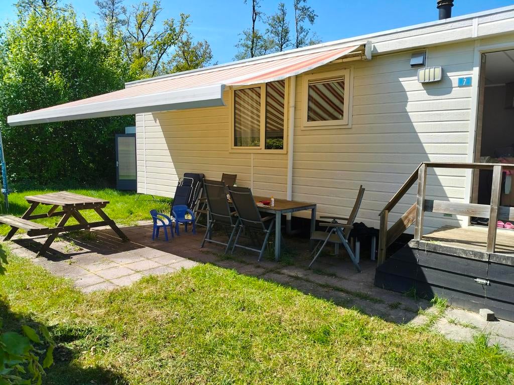 Stacaravan Betuwe., Speeltuin, Recreatiepark, Gelderland en Veluwe, Chalet, Bungalow of Caravan