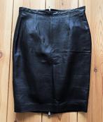 NIKKIE leren rok - zwart leer - Small / maat 36, Kleding | Dames, Rokken, Zwart, Ophalen of Verzenden, Zo goed als nieuw, Nikkie
