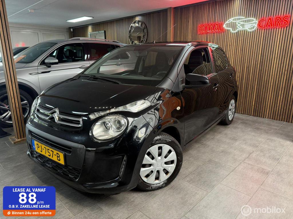 Citroen C1 1.0 e-VTi Airscape Feel/ Carplay/ Cruise Control, Auto's, Voorwielaandrijving, Gebruikt, Euro 6, 4 stoelen