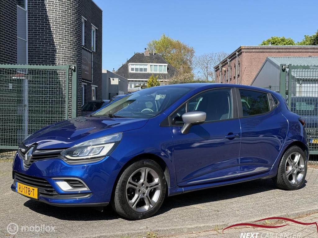 Renault Clio 0.9 TCe GT-line, Auto's, Renault, Voorwielaandrijving, 898 cc, Gebruikt, Blauw