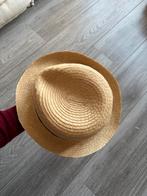 Gratis Strohoed met zwarte band, Kleding | Dames, Hoeden en Petten, Ophalen, Zo goed als nieuw, One size fits all, Hoed