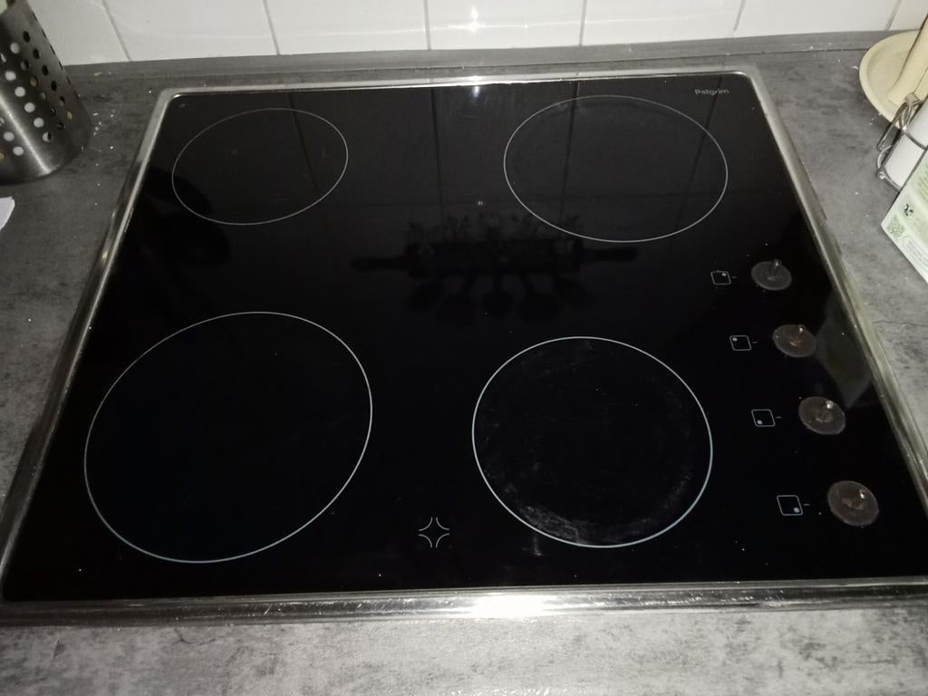 Pelgrim inbouw, Ophalen, Inbouw, Keramisch, 4 kookzones