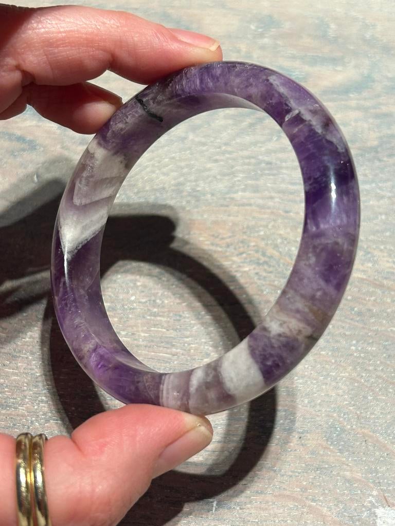 Amethist agaat, Verzenden, Zo goed als nieuw, Paars, Overige materialen