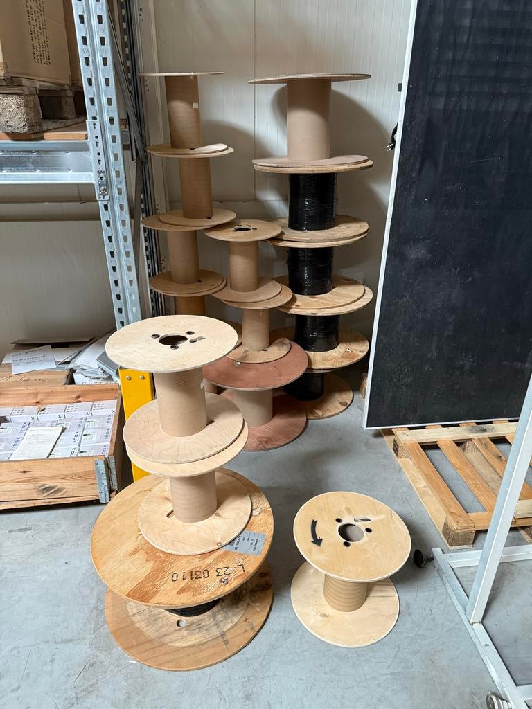 Haspels van diverse formaten, Ophalen, Gebruikt