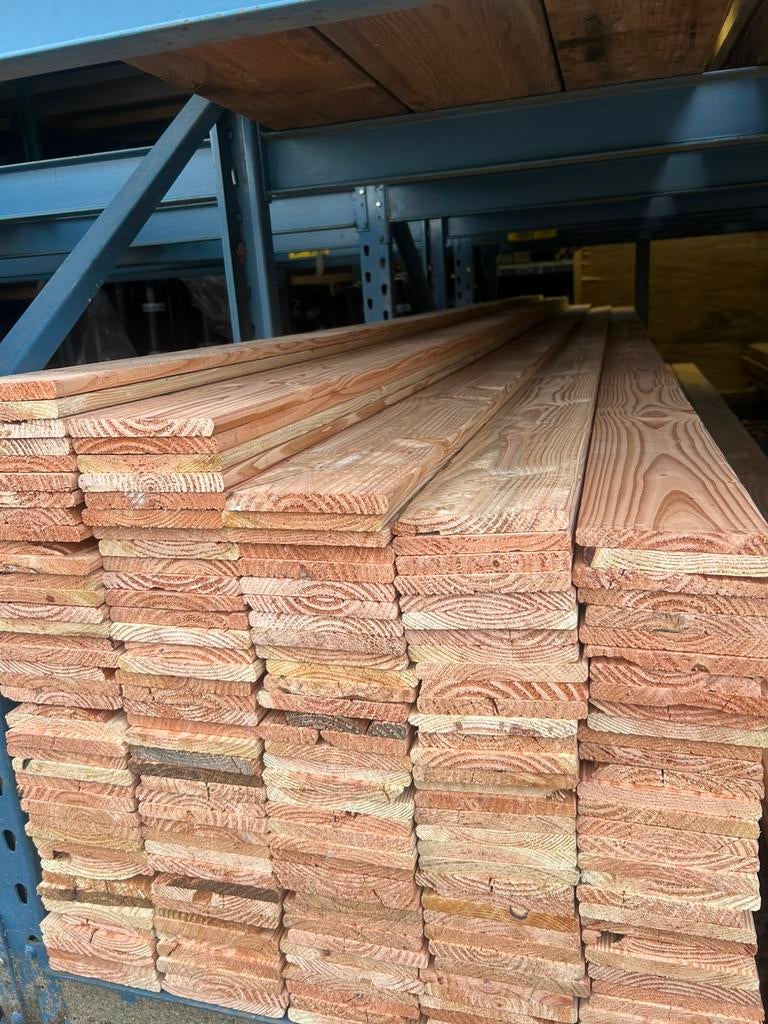 Schutting planken, Tuin en Terras, Schuttingen, Ophalen, Zo goed als nieuw, Hout, Minder dan 3 meter