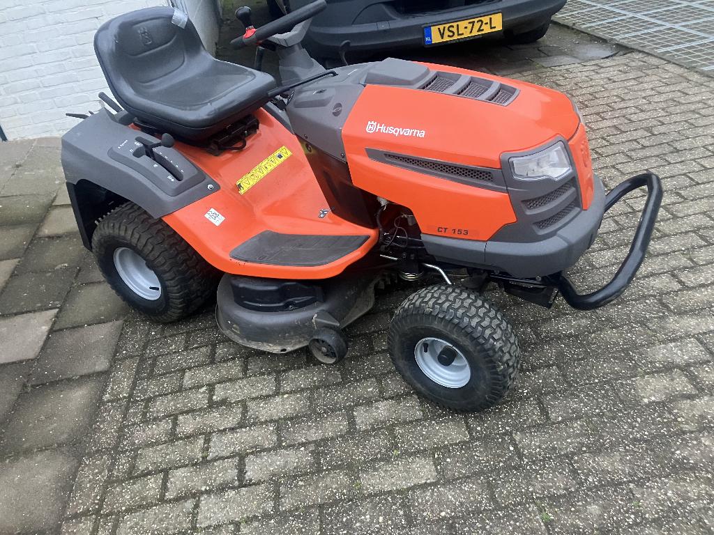 husqvarna zitmaaier, Tuin en Terras, Ophalen, Gebruikt, 90 tot 120 cm, Opvangbak