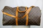 Louis Vuitton Keepall 55 Bandouliere - 1029, 40 tot 60 cm, 30 cm of meer, Gebruikt, Bruin