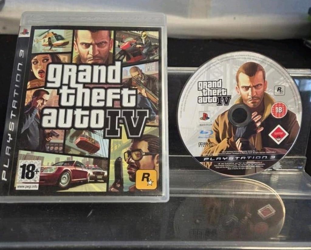 Grand Theft Auto IV (GTA 4) PS3 - Zo goed als nieuw, Avontuur en Actie, Online, Vanaf 18 jaar, 1 speler